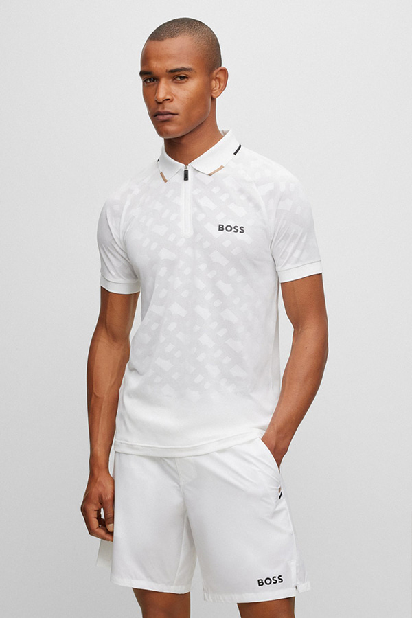 ΜΠΛΟΥΖΑ ΠΟΛΟ  BOSS - 100 ΛΕΥΚΟ